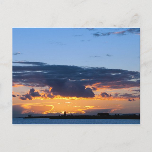 Fremantle Sunset Postcard Postkarte (Vorderseite)