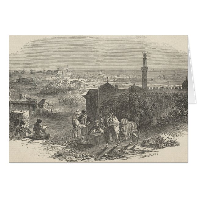 Fremde Mais-Häfen, Alexandria (Vorderseite (Horizontal))