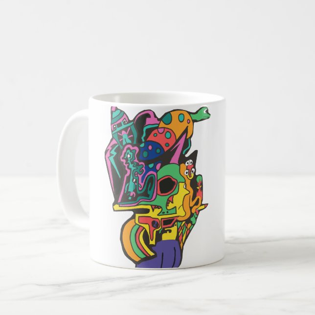 Fremde Nerf Waffe Kaffeetasse (Vorderseite Links)