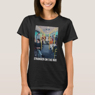 Fremder im Bus Gemälde von Alfred Fox T-Shirt