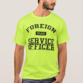 Fremder Service-Offizier - USAID T-Shirt