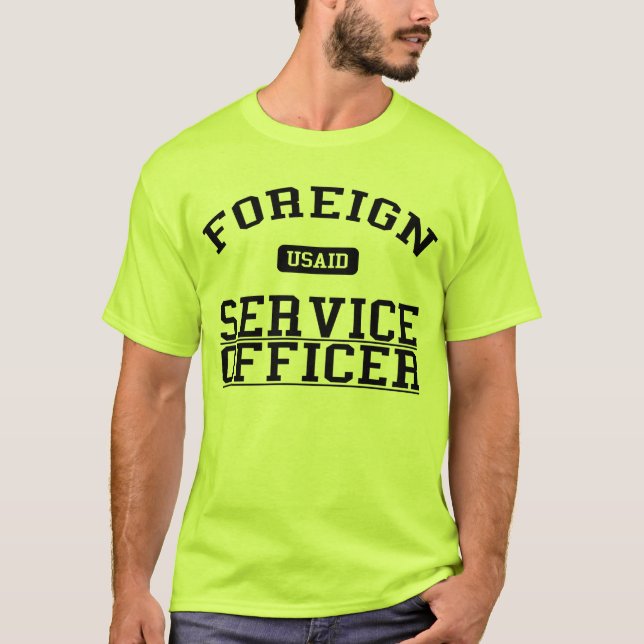 Fremder Service-Offizier - USAID T-Shirt (Vorderseite)