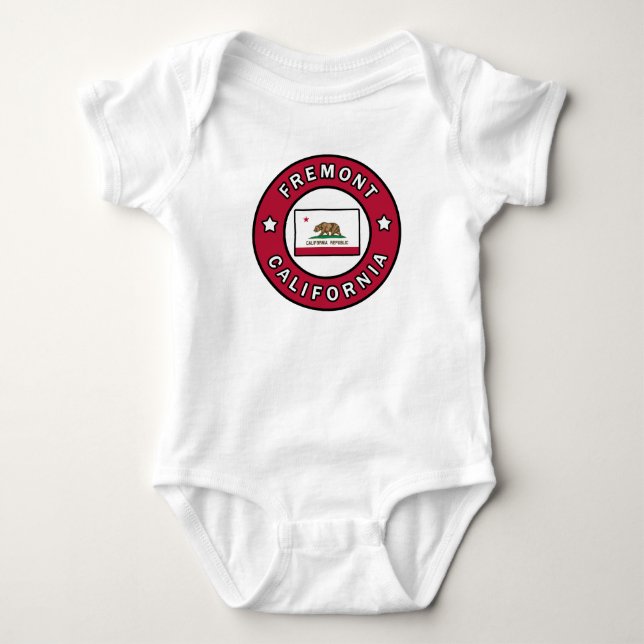 Fremont California Baby Strampler (Vorderseite)