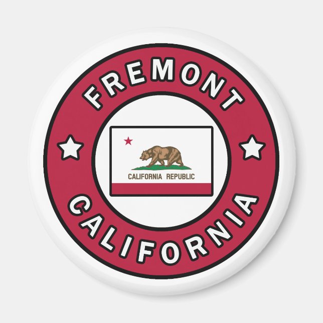 Fremont California Magnet (Vorne)