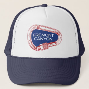 Fremont Canyon Wyoming Rock Klettersteig Carabiner Truckerkappe