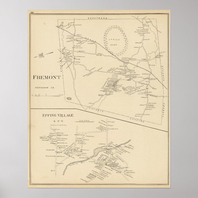 Fremont, Epping Village & PO Poster (Vorne)