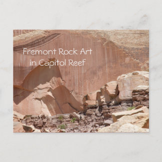 Fremont Petroglyphs Postkarte