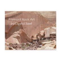 Fremont Petroglyphs Postkarte