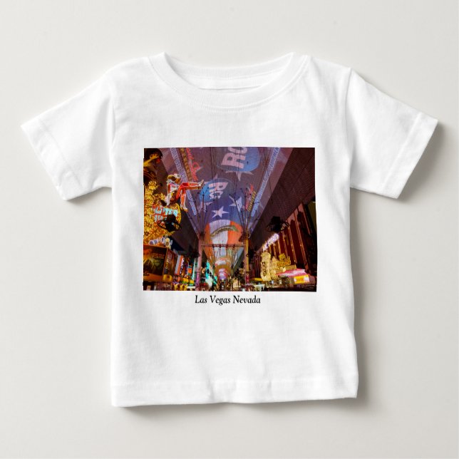 Fremont Street Experience Baby T-shirt (Vorderseite)