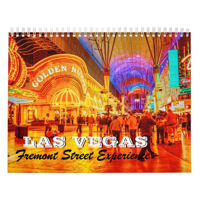 Fremont Street Experience Las Vegas Kalender (Titelbild)