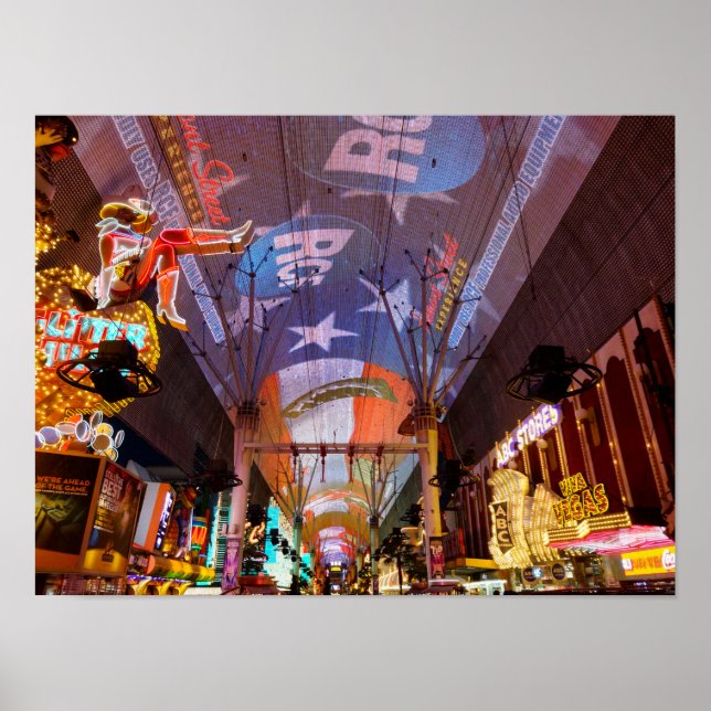 Fremont Street Experience Poster (Vorne)