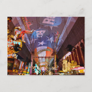 Fremont Street Experience Postkarte