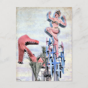 Fremont Street Las Vegas Nevada Postcard Postkarte