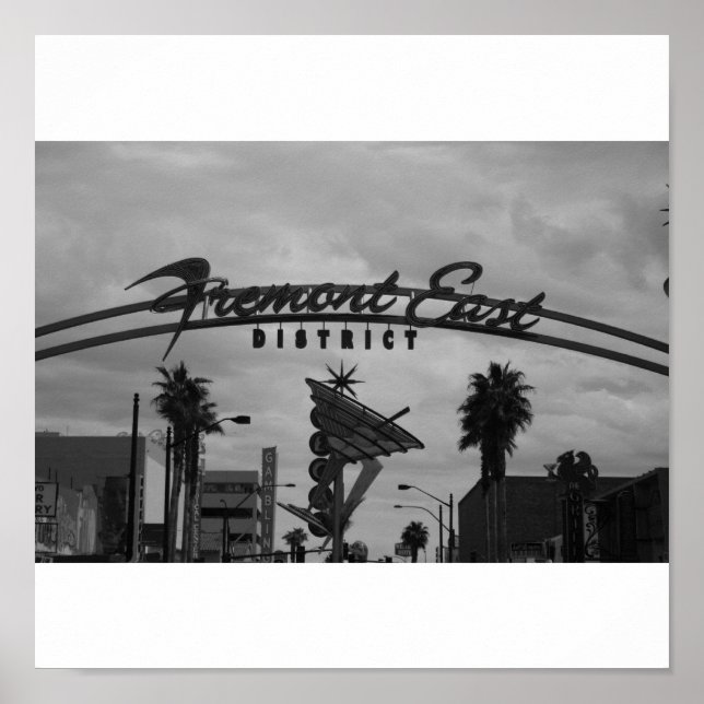 Fremont Street Poster (Vorne)