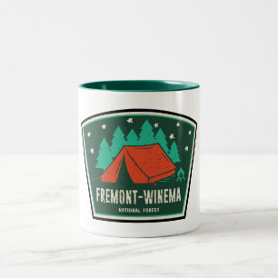 Fremont-Winema National Forest Camping Zweifarbige Tasse