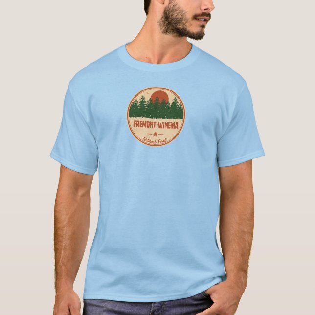 Fremont-Winema National Forest T-Shirt (Vorderseite)