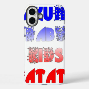 French Baby Kids Hakuna Matata.png iPhone 16 Plus Hülle