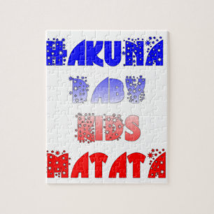 French Baby Kids Hakuna Matata.png Puzzle