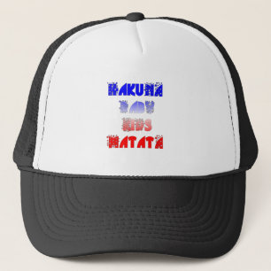 French Baby Kids Hakuna Matata.png Truckerkappe