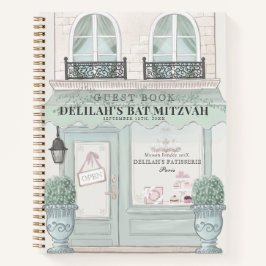 French Bakery Patisserie Gr Bat Mitzvah Gästebuch Notizbuch