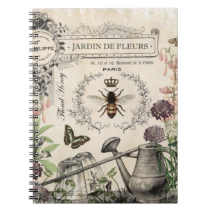 FRENCH BEE GARDEN NOTIZBLOCK