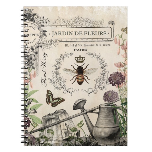 FRENCH BEE GARDEN NOTIZBLOCK (Vorderseite)