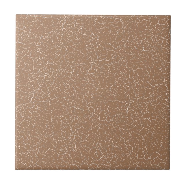 French Beige Tan Brown Crackle Glaze Solid Colour Fliese (Vorderseite)