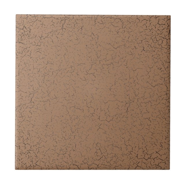 French Beige Tan Brown Crackle Glaze Solid Colour Fliese (Vorderseite)