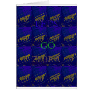 French Blue Safari Lasse Go Zebra Hakuna Matata