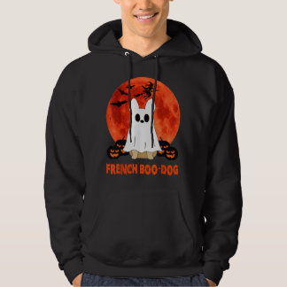 French Boo Dog Frenchie French Bulldog Boo Dogs Ha Hoodie