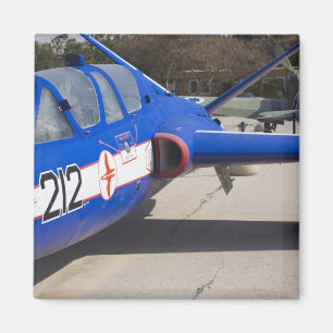 French Built Fouga Magister Magnet