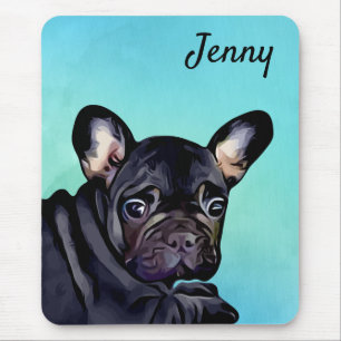 French Bull Dog Mouse Pad Custom Mousepad