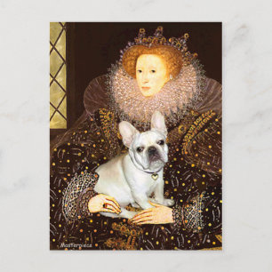 French Bulldog 3 - Queen Postkarte