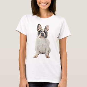 French Bulldog Aquarellmalerei T-Shirt