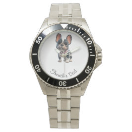 French Bulldog Armbanduhr