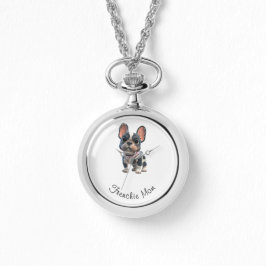 French Bulldog Armbanduhr