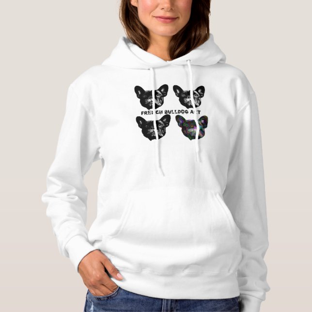 French Bulldog Art Hoodie (Vorderseite)