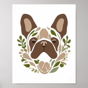 French Bulldog Art Poster