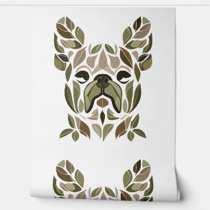 French Bulldog Art Tapete