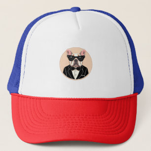 French Bulldog Art Truckerkappe
