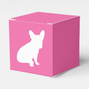 French Bulldog Baby Dusche Frenchie Pink Geschenkschachtel