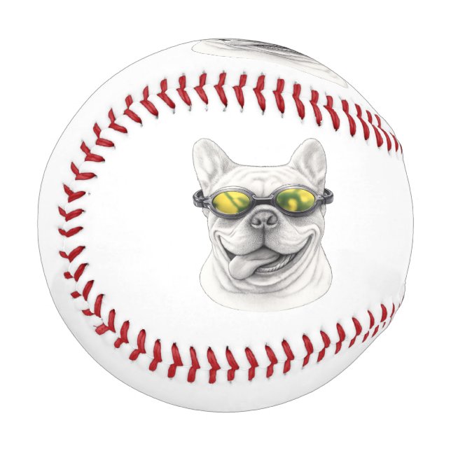 French Bulldog Baseball (Vorderseite Links)
