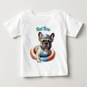 French Bulldog Best Time französische Bulldogge T Baby T-shirt