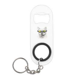 French Bulldog Bottle Opener Keychain Mini Flaschenöffner