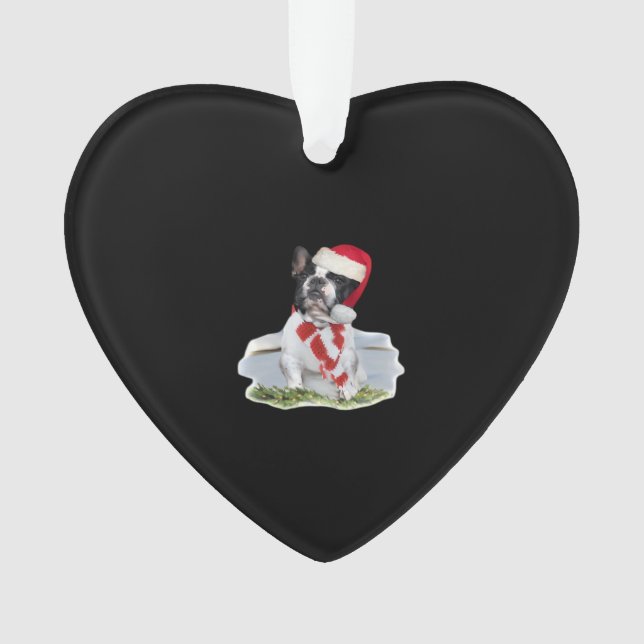 French Bulldog Christmas Day Holidays Gifts Classi Ornament (Vorderseite)