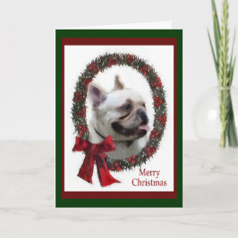 French Bulldog Christmas Geschenke Feiertagskarte