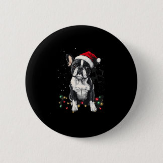 French Bulldog Christmas Lights Xmas Dogs Gifts Me Button