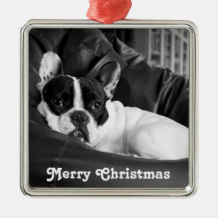 French Bulldog Christmas Ornament Personalisiert
