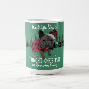 French Bulldog Christmas Personalisiert Dog French Kaffeetasse