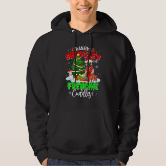 French Bulldog Christmas Sweater Xmas Light Pajama Hoodie